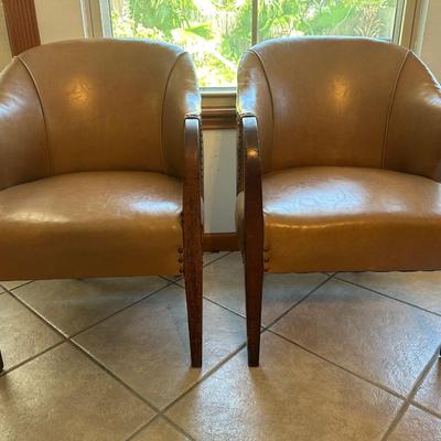 Pair (2) of Railroad Chairs (see description)