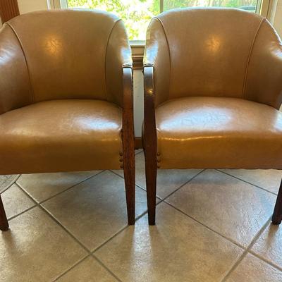 Pair (2) of Railroad Chairs (see description)