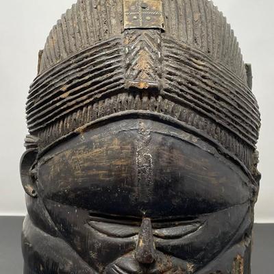 Early 20th Century Mende Helmet Mask/ Sierra Leone