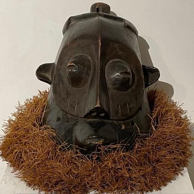 1940s Baboon face KUBA Mask from Zaire
