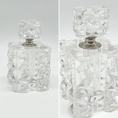 Trio (3) ~ Glass Perfume Bottles