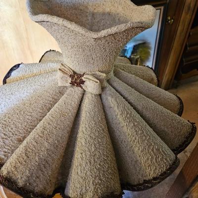 Unique Side Table Lamp & Shade  (LR-JS)