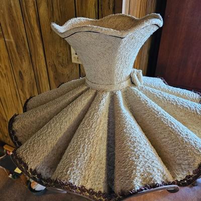 Unique Side Table Lamp & Shade  (LR-JS)