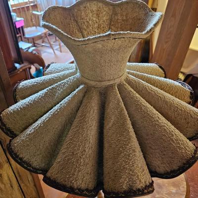 Unique Side Table Lamp & Shade  (LR-JS)