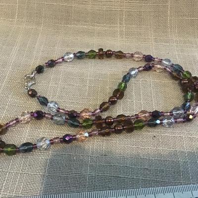 Beautiful Glass Beaded Necklace