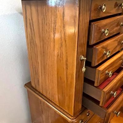 Solid Wood Jewelry Chest