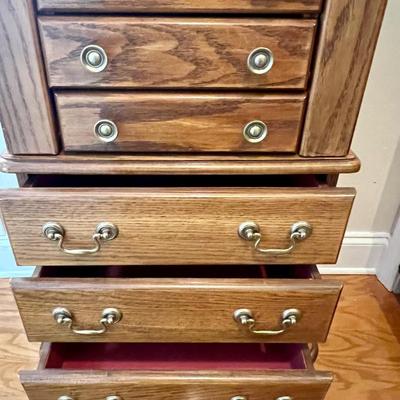 Solid Wood Jewelry Chest