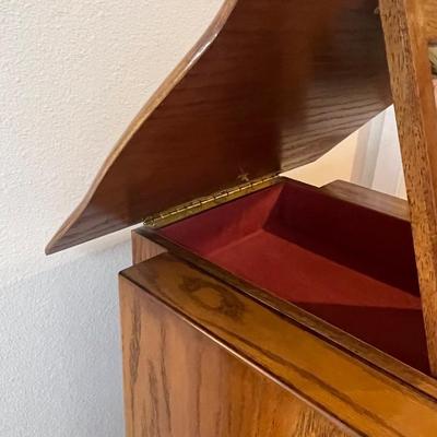 Solid Wood Jewelry Chest