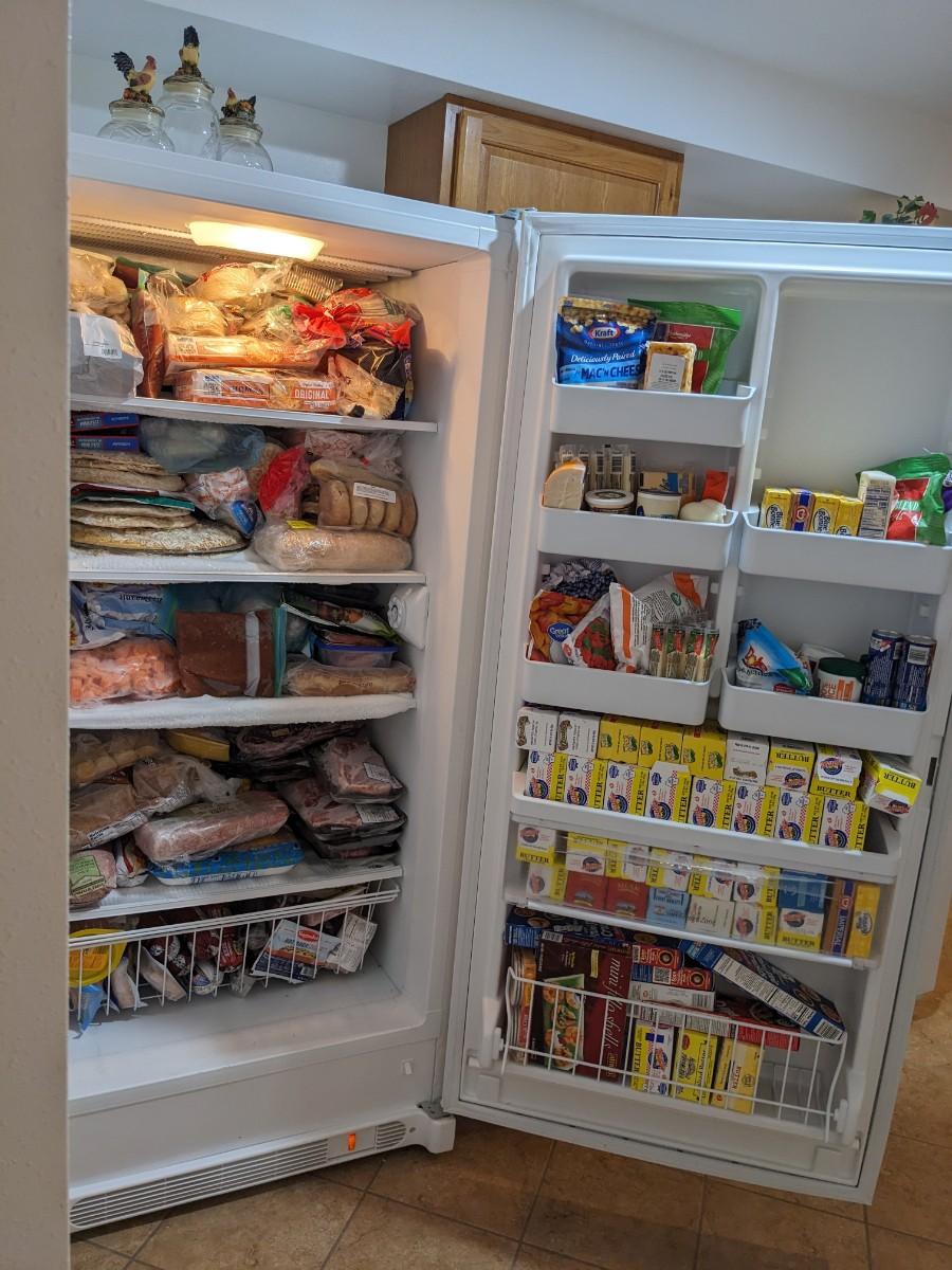 Kenmore Upright Freezer 21 cubic ft