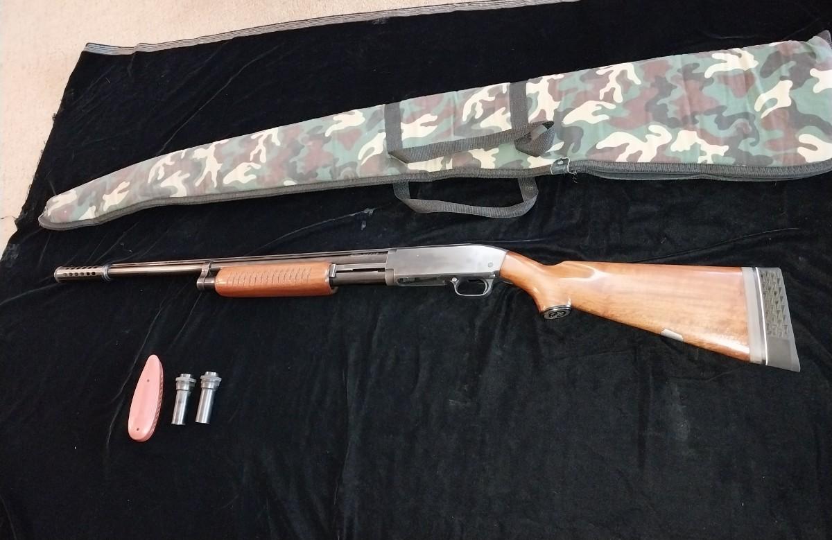 JC HIGGINS MODEL 2012 GA PUMP SHOTGUN