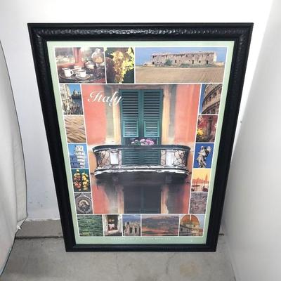 FRAMED ITALY WALL HANGING