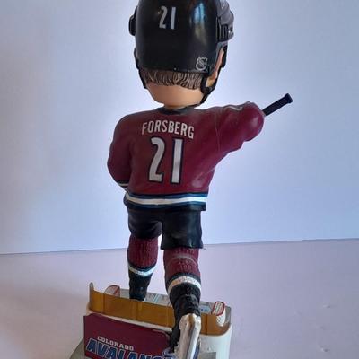 NHLPA NHL Forever Collectible Peter Forsberg -21 - C 671 of 5,021 Bobble Head Avalanche