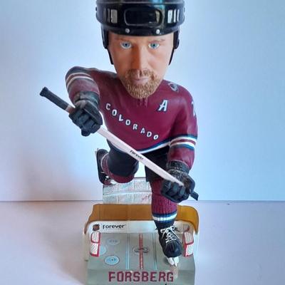 NHLPA NHL Forever Collectible Peter Forsberg -21 - C 671 of 5,021 Bobble Head Avalanche