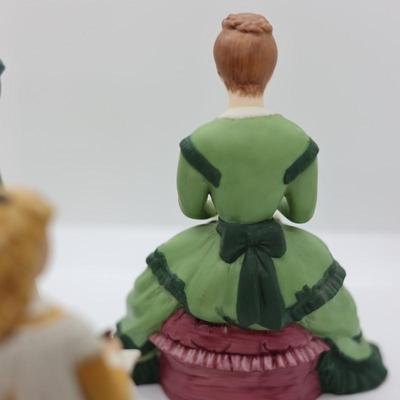 Collection of Four Little Women Fine Porcelain Figurines