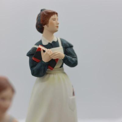 Collection of Four Little Women Fine Porcelain Figurines