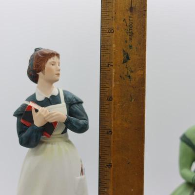 Collection of Four Little Women Fine Porcelain Figurines
