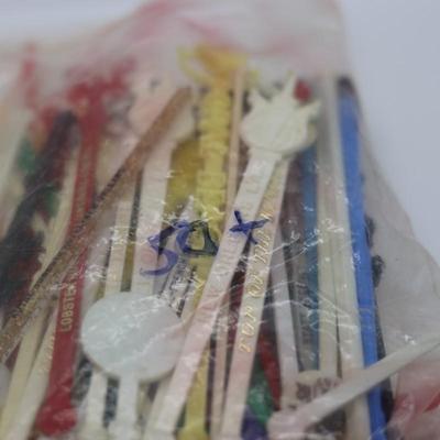 Vintage Swizzle Sticks/Cocktail Stirrers