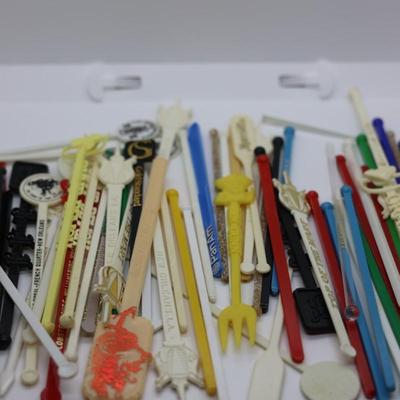 Vintage Swizzle Sticks/Cocktail Stirrers