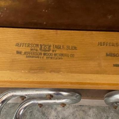 Vintage Jefferson E-Z Dinette Table and Chairs