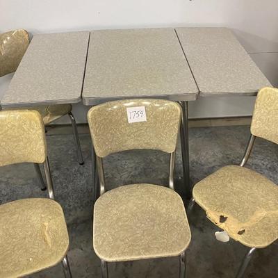 Vintage Jefferson E-Z Dinette Table and Chairs
