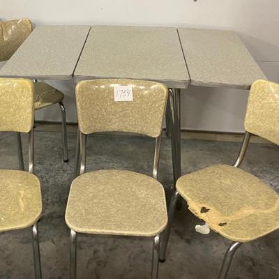 Vintage Jefferson E-Z Dinette Table and Chairs