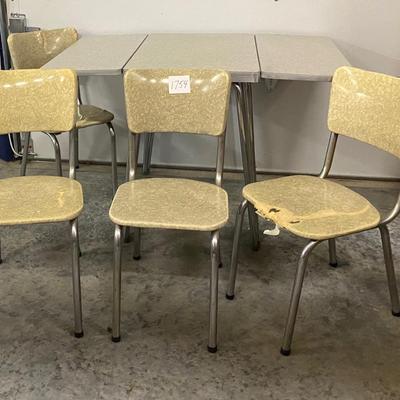 Vintage Jefferson E-Z Dinette Table and Chairs