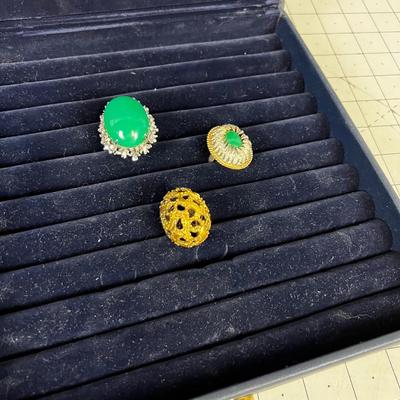 Vintage Ring Box VELVET 