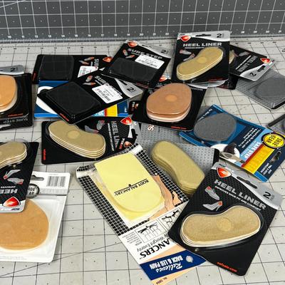 Shoe foot Pads and Heel Liners etc.