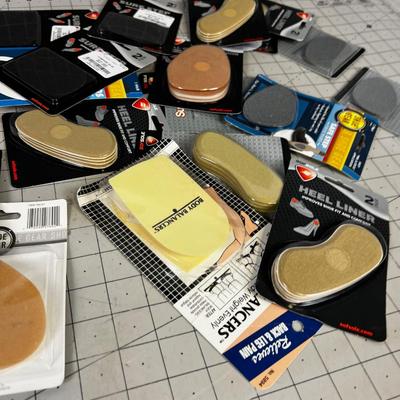 Shoe foot Pads and Heel Liners etc.