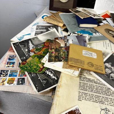 Largest Lot of PAPER EPHEMERA: Photo, News Paper, Maps, Manuals, Atlas, 