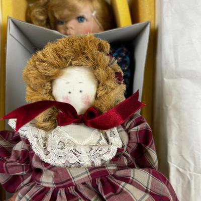 Calling all Doll Collectors:  Kimberly by Linda Steel PORCELAIN Doll