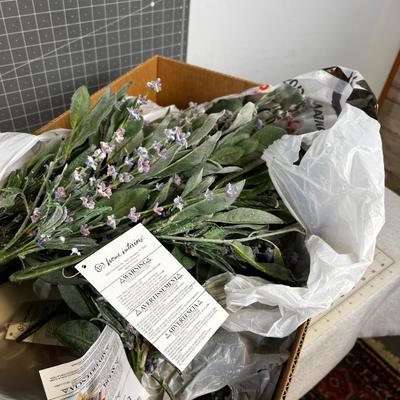 Box of NEW Floral Silk Bouquets 