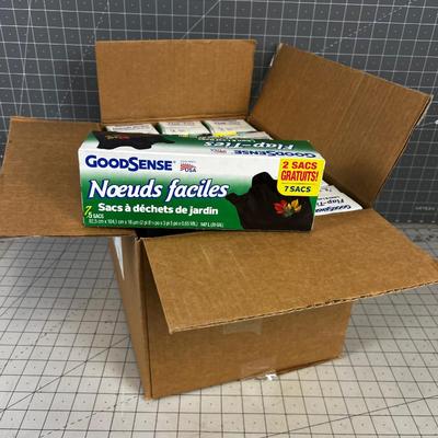 15 Boxes of GOOD SENSE Lawn and Leaf Bags NEW 