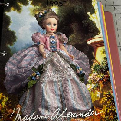 Calling all Doll Collectors: Madame Alexander Binder of Catalogs from Mid 80's to Mid 90's 