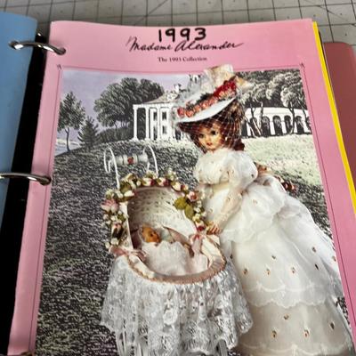 Calling all Doll Collectors: Madame Alexander Binder of Catalogs from Mid 80's to Mid 90's 