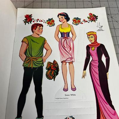 American Dolls book & Snow White Paper Dolls Book, Then an Eskimo Dolls Book