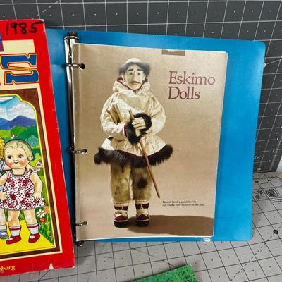 American Dolls book & Snow White Paper Dolls Book, Then an Eskimo Dolls Book