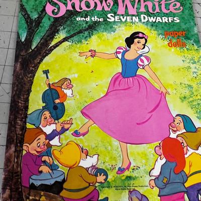 American Dolls book & Snow White Paper Dolls Book, Then an Eskimo Dolls Book
