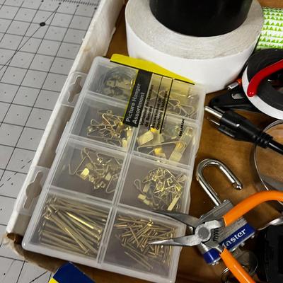 Garage Tray: Glue Gun, Tape, Tools 