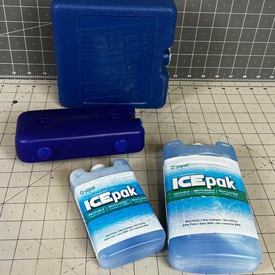 Blue Ice, Ice Packs for the Cooler