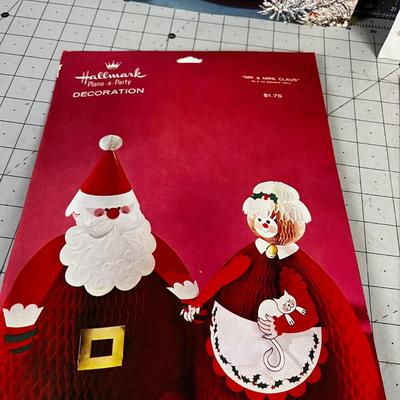 1970's Vintage Christmas Piece Decorations 