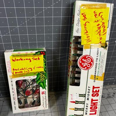 1970's Vintage Christmas Lights 