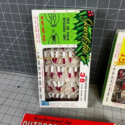 1970's Vintage Christmas Lights 