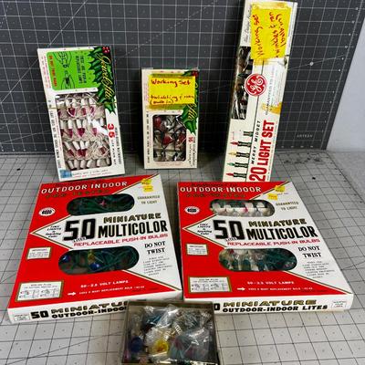 1970's Vintage Christmas Lights 