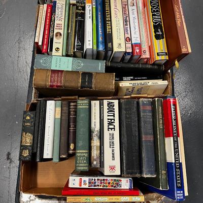 (2) Boxes of Book, some Antique