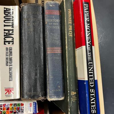 (2) Boxes of Book, some Antique