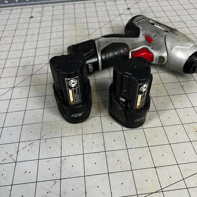Craftsman Cordless Screw Gun, 12-volt 