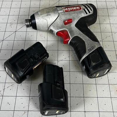 Craftsman Cordless Screw Gun, 12-volt 