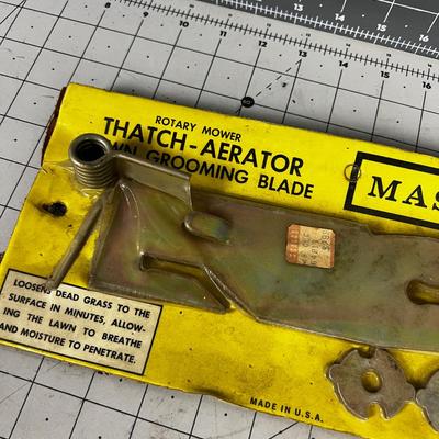 Mastercraft Thatch Aerator LAWN Grooming Blade