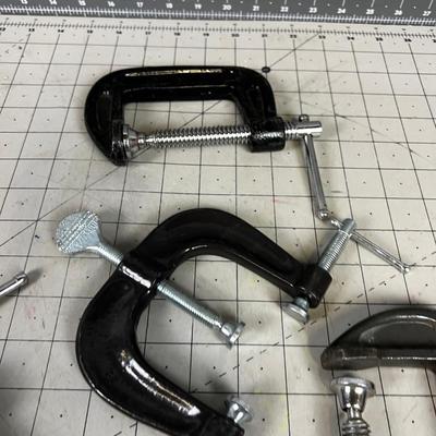 (4) 3" C-Clamps